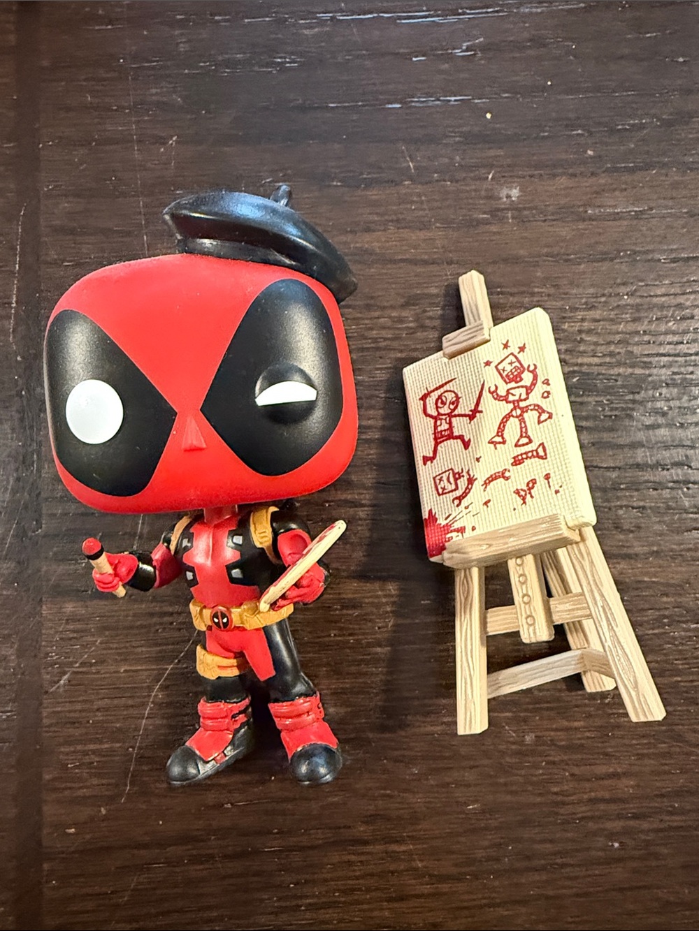 Funko Pop Bob Ross and Deadpool Artist Lot - Picture 4 of 5